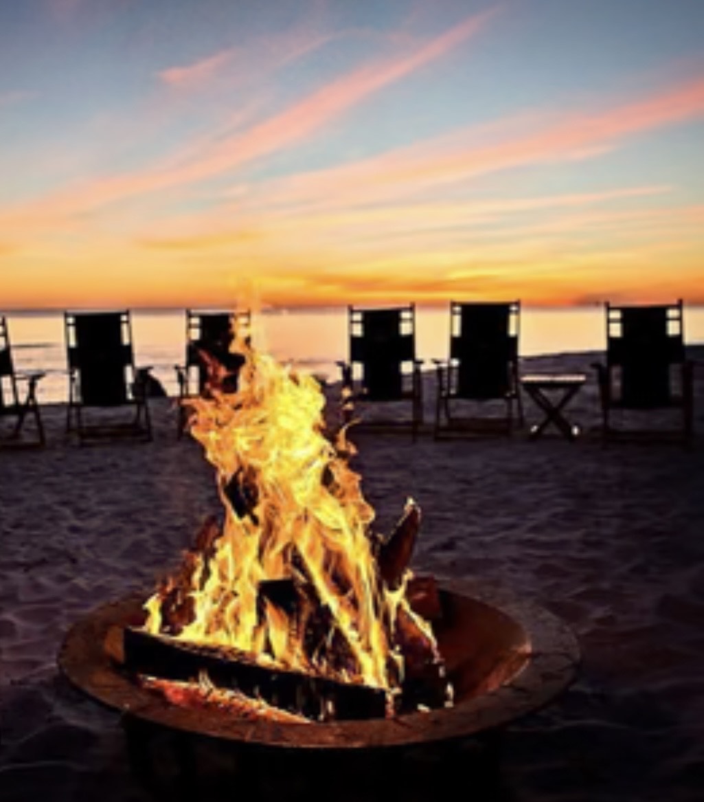 order bonfires on the beach